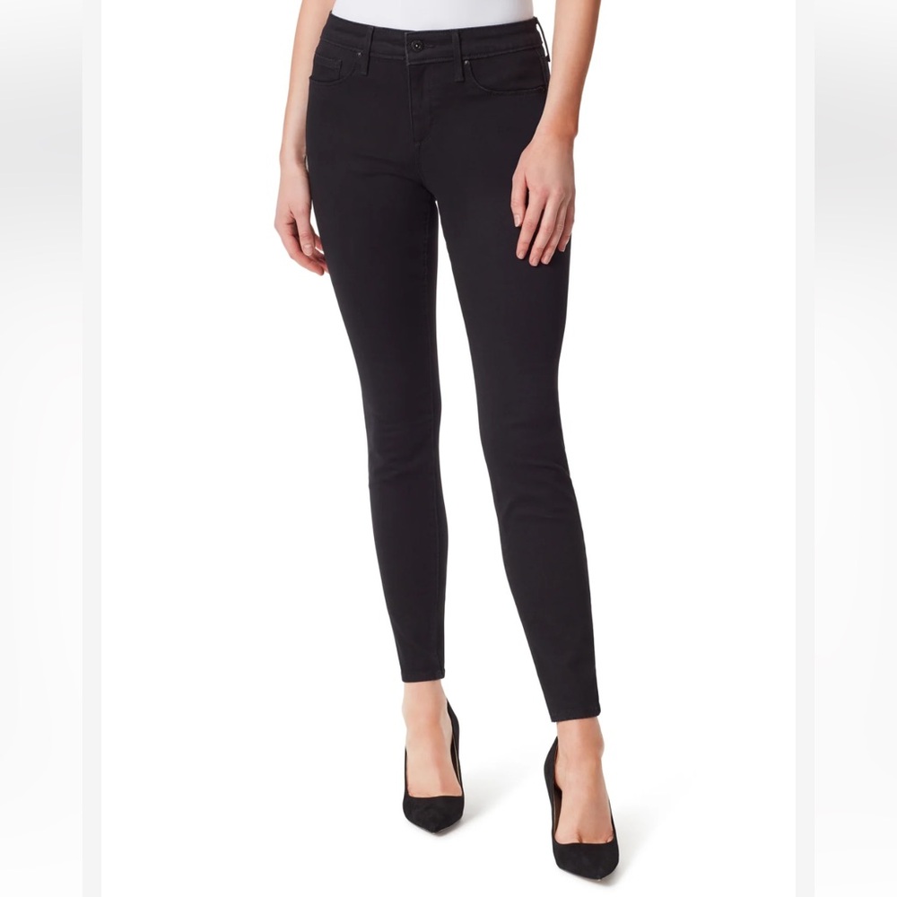 NEW Grunge Emo Goth Jessica Simpson Y2K 4 Petite 4P Kiss Me Skinny Jeans Black